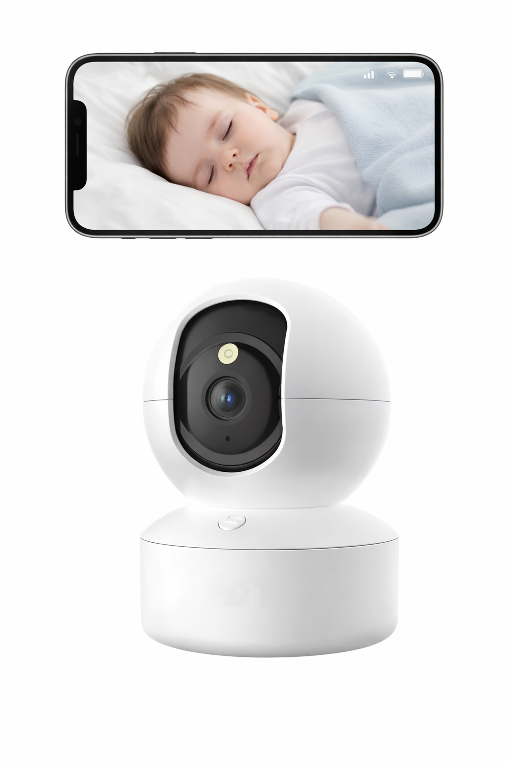 Babyphone Caméra de Surveillance pour Bébé