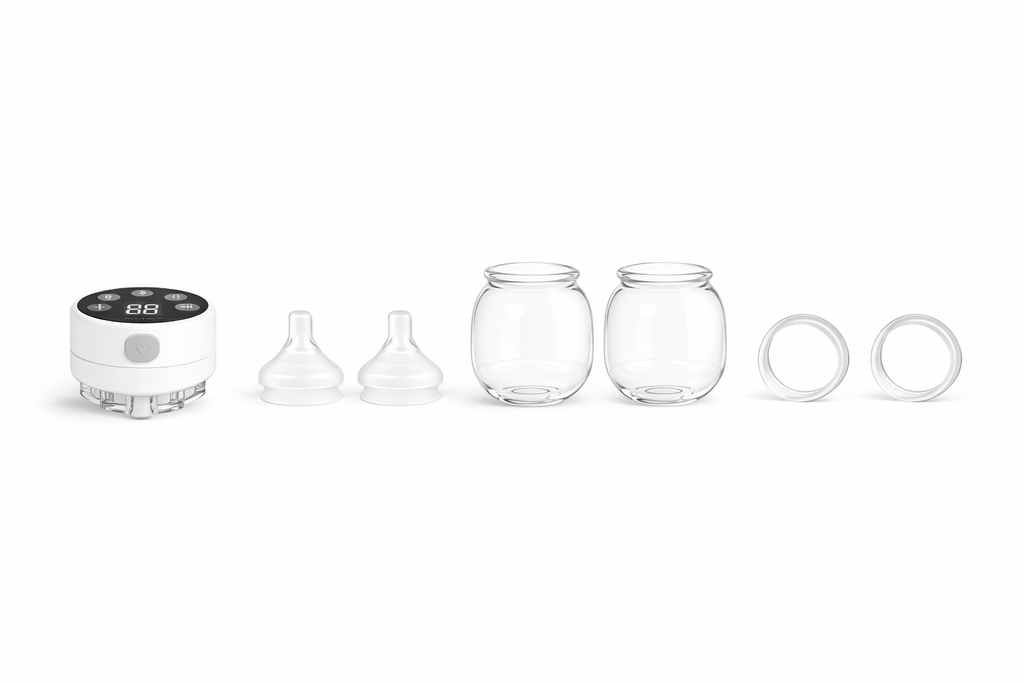 Tire-lait électrique mains libres Babyseren | tire lait portable rechargeable 9 niveaux d’aspiration